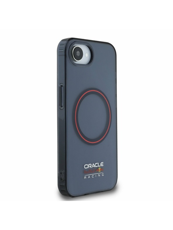 Oracle Red Bull Racing Red Bull PC/TPU червен пръстен MagSafe заден калъф за iPhone 16e Navy