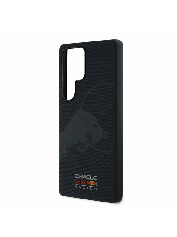 Oracle Red Bull Racing Red Bull кожен мрежест калъф с дебосиран лого MagSafe за Samsung Galaxy S25 Ultra Navy
