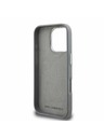 Karl Lagerfeld Karl Lagerfeld Grained PU K&CH Heads Заден Калъф за iPhone 16 Pro Grey