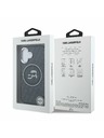 Karl Lagerfeld Karl Lagerfeld IML K&CH Heads Repeated Logo MagSafe Заден Калъф за iPhone 16 Black