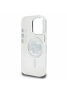Karl Lagerfeld Karl Lagerfeld IML Брокат Карл и Шупет Скица MagSafe Заден Капак за iPhone 15 Pro Прозрачен