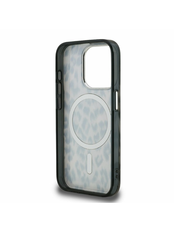 Karl Lagerfeld Karl Lagerfeld IML Леопард MagSafe Заден Капак за iPhone 15 Pro Max - Кафяв