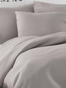Kvalitex Сатенено френско спално бельо LUXURY COLLECTION 1+2, 200x200, 70x90 см светлосиво