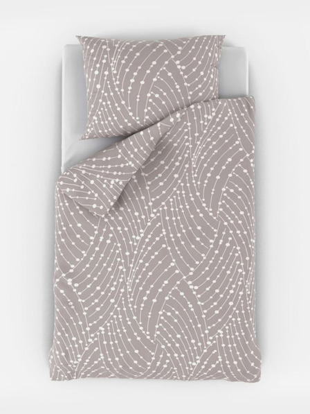 Kvalitex Памучно спално бельо за детско легло Astra сиво