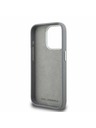 Karl Lagerfeld Karl Lagerfeld Grained PU K&CH Heads Заден калъф за iPhone 15 Pro Grey
