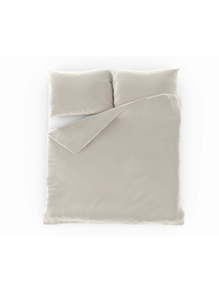 Kvalitex Сатенен спален комплект Luxury Collection 140x200, 70x90cm бял Kvalitex