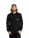 Meatfly Meatfly мъжка тениска с дълъг ръкав Harvey Black | Черна | Размер