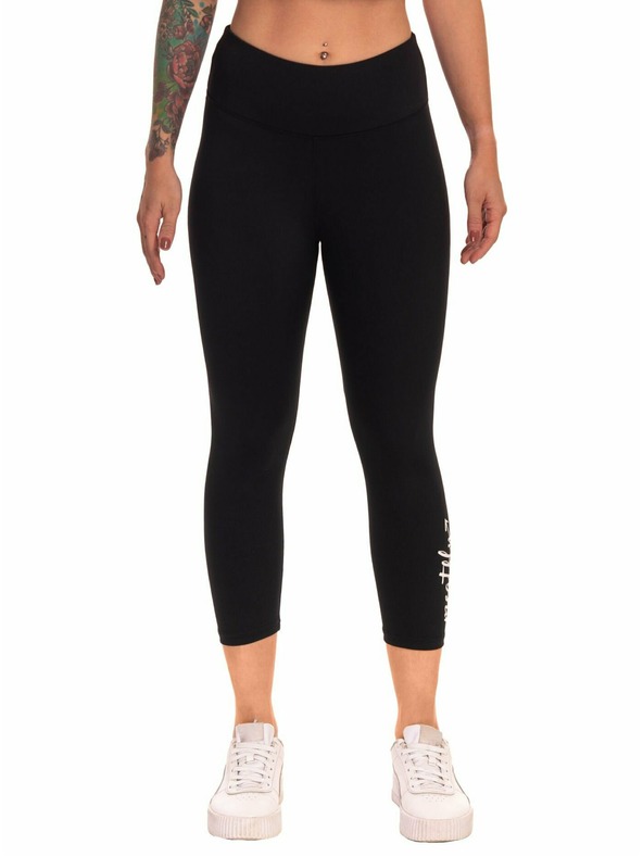 Meatfly Meatfly дамски клинове Edna White Logo | Черен | Размер