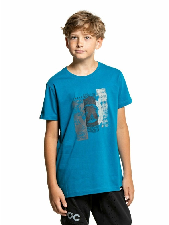 Meatfly Meatfly детска тениска Artee Funky Blue | Синя | Размер 158 | 100% памук