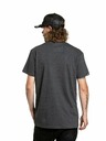 Meatfly Meatfly мъжка тениска Revital Black/Charcoal Heather | Черна | Размер