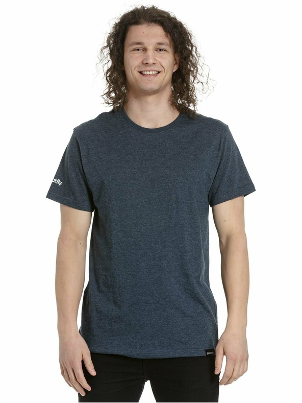 Meatfly Meatfly опаковка мъжки тениски Basic Multipack Charcoal Heather/Olive/Navy Heather | Сива | Размер