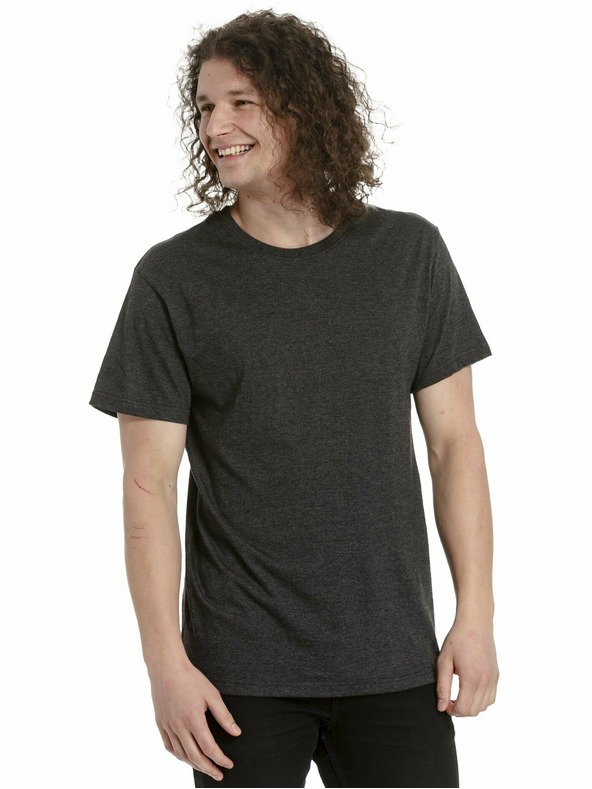 Meatfly Meatfly опаковка мъжки тениски Basic Multipack Charcoal Heather/Olive/Navy Heather | Сива | Размер