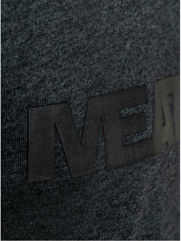 Meatfly Meatfly мъжка тениска Logex Charcoal Heather | Сива | Размер