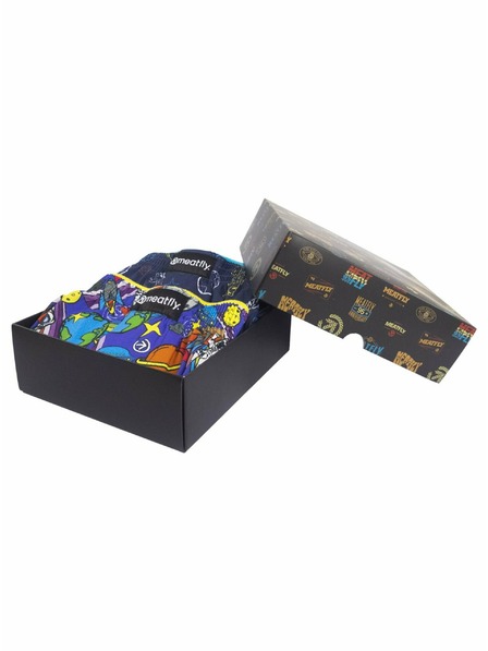 Meatfly Meatfly мъжки боксерки Agostino Cosmo Gift Pack | Сини | Размер
