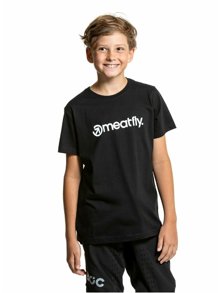 Meatfly Meatfly детска тениска Bart Черна | Черна | Размер 146 | 100% памук