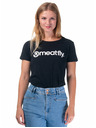 Meatfly Meatfly дамска тениска Ladies MF Logo A - Black | Размер M | 100% памук