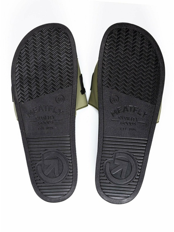 Meatfly Meatfly мъжки чехли Hudson 3D Olive | Зелена | Размер