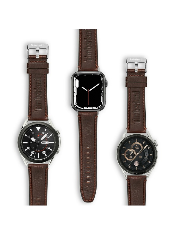 Timberland Timberland Barnesbrook кожена каишка универсална за смарт 42/44/45/49мм и класически аналогови часовници TDOUL0000706