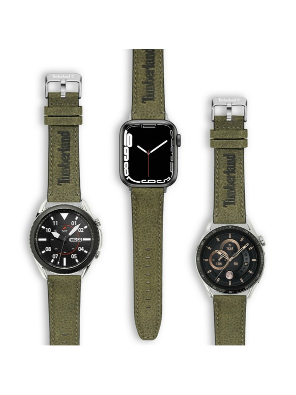 Timberland Timberland Barnesbrook кожена каишка универсална за смарт 42/44/45/49мм и класически аналогови часовници TDOUL0000712