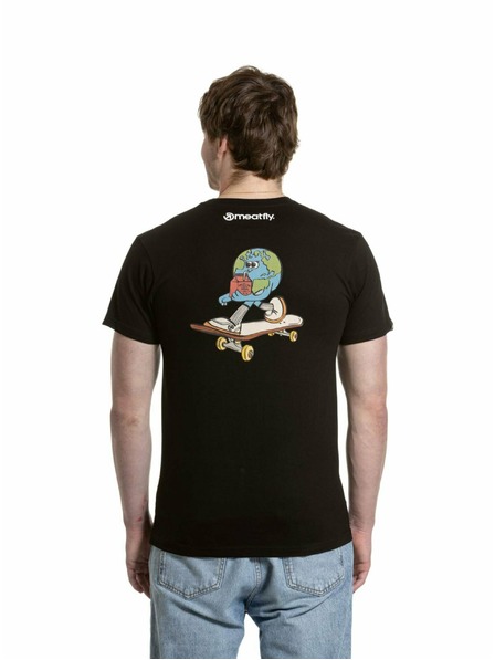 Meatfly Meatfly мъжка тениска Planet Black