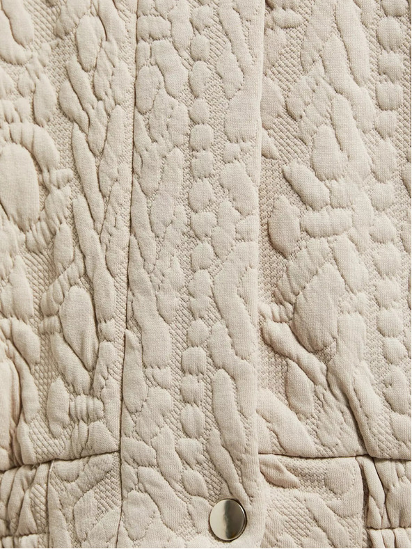 Moodo Дамско яке светло бежово