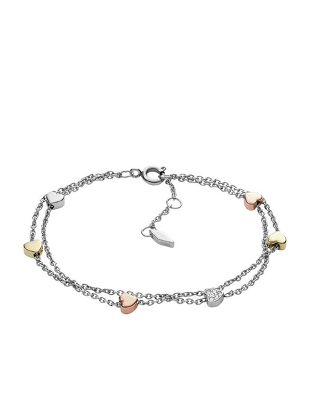 Fossil Дамска стоманена гривна Fossil JF02854998