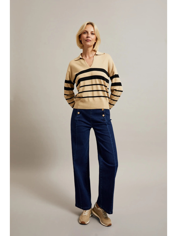 Moodo Дамски дънки Тъмно сини