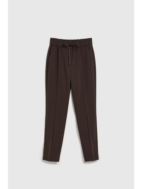 Moodo Дамски панталони кафяви