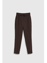 Moodo Дамски панталони кафяви
