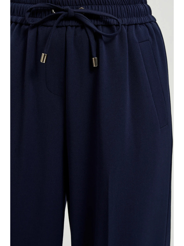 Moodo Дамски панталони тъмно синьо