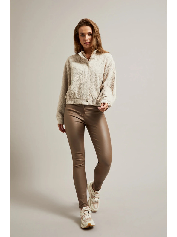 Moodo Дамски панталони кафяви