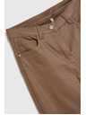 Moodo Дамски панталони кафяви