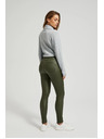 Moodo Дамски панталони свежо маслинени