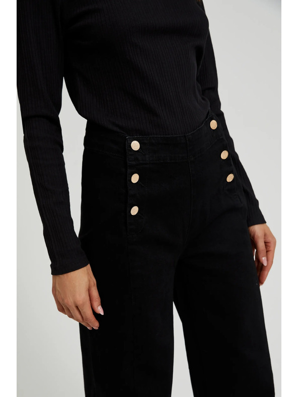 Moodo Дамски панталони черни Moodo