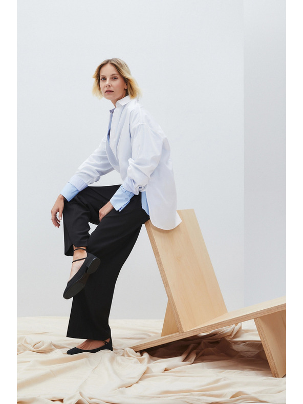 Moodo Дамски панталони черни