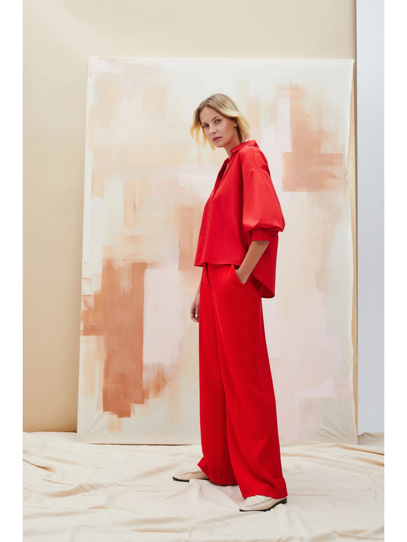 Moodo Дамски панталони червени