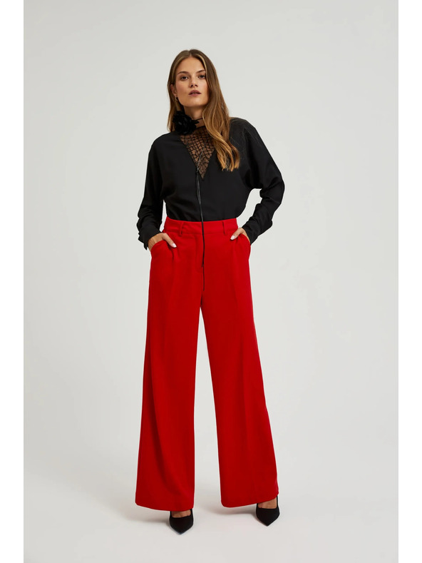 Moodo Дамски панталони червени