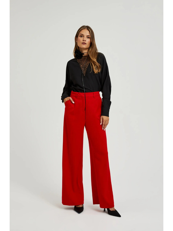 Moodo Дамски панталони червени