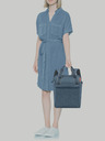 Reisenthel Тъмносин деним раница и чанта 2в1 Reisenthel Allrounder R Herringbone Dark Blue