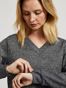 Moodo Дамски суитшърт - сив меланж