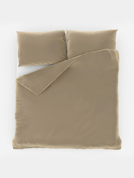 Kvalitex Сатенени чаршафи LUXURY COLLECTION 140x200, 70x90cm бежово