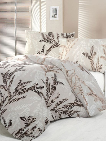 Kvalitex Сатенено френско удължено спално бельо LUXURY COLLECTION 1+2, 240x220, 70x90cm OKSIA