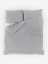 Kvalitex Френско муселиново спално бельо 200x200, 70x90cm светло сиво Kvalitex