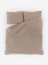 Kvalitex Френски муселинов спален комплект 220x200, 70x90cm бежов Kvalitex