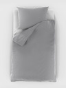 Kvalitex Муселиново спално бельо 140x200, 70x90cm светлосиво Kvalitex