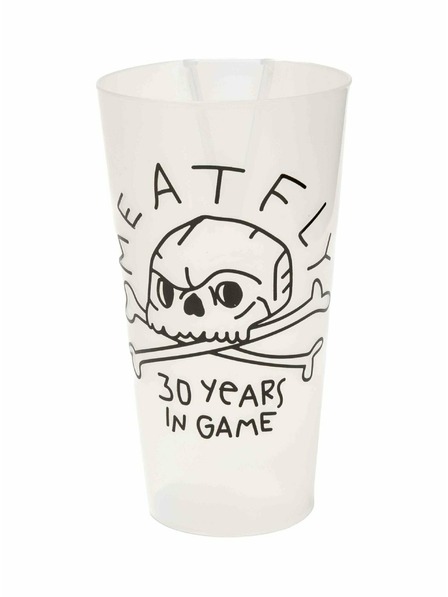 Meatfly Meatfly повторно използваема пластмасова чаша 0,5 L | Черна | Обем 0,5 L