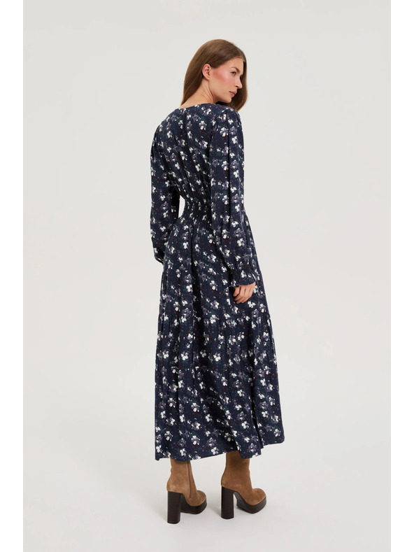 Moodo Тъмносини ризови рокли Moodo