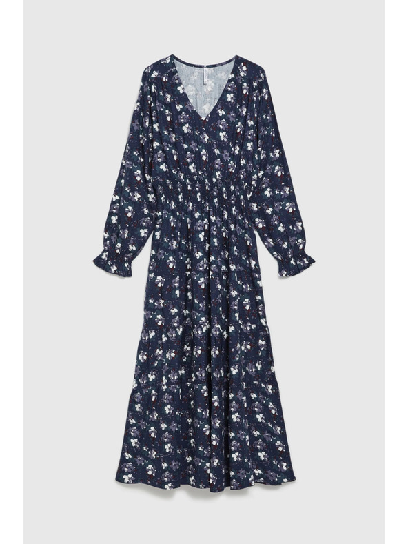 Moodo Тъмносини ризови рокли Moodo