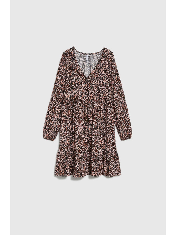 Moodo Свободна щампована рокля Moodo