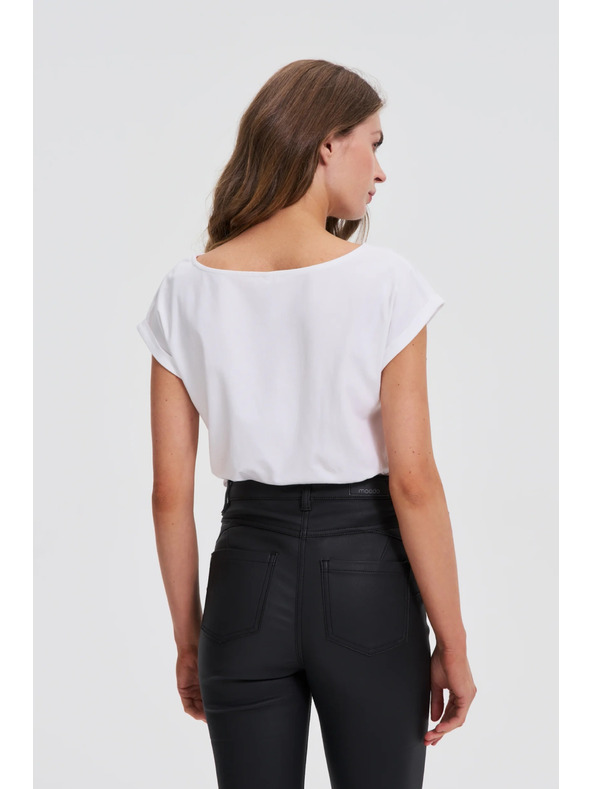 Moodo Бяла тениска Moodo